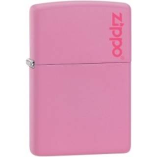 Zippo 238ZL PINK MATTE med Zippo logo - Zippo lighter