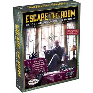 Thinkfun Escape The Room Secret of Dr. Gravely's Retreat - En Escape Room -oplevelse i en kasse til 13 ?r og op