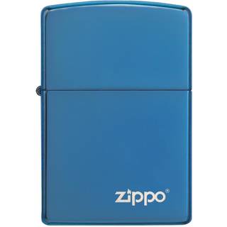 Zippo Saphhire med logo - Zippo lighter