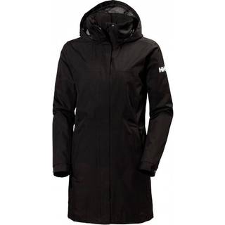 Helly Hansen Aden Long Insulated regnfrakke, sort