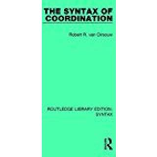 The Syntax of Coordination