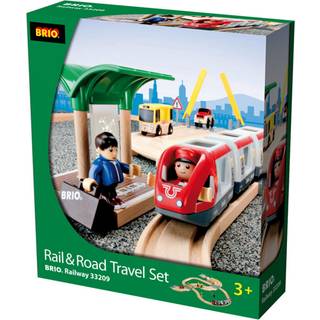 BRIO BRIO® World - 33209 Rail & Road Travel Set 3-6 Y      Unisex