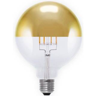 E27 7 W topforspejlet LED-pære, guld