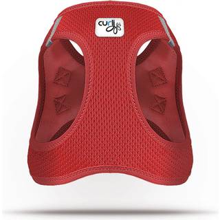 Curli vest sele Air-Mesh, Rød - X-small