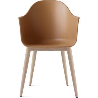 Audo Copenhagen - Harbour Dining Chair Dark Oak Base Shell Black - Spisebordsstole - Norm Architects