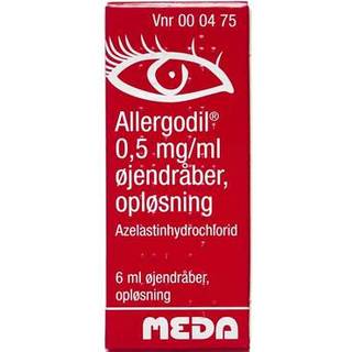 Allergodil Øjendråber - 0.05 % - 6 ml