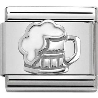 Nomination Classic - Around The World - Edelstahl Emaille Silber - Bier - 330202/34 - silber