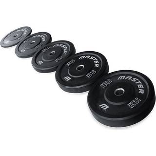 Master Fitness Master Bumperplate 50 mm Vægt 15 kg