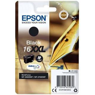 Epson 16XXL - XL - sort - original - blækpatron - Blækpatron Sort
