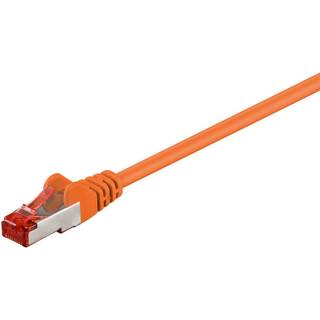 MICROCONNECT F/UTP CAT6 0.5m Blue PVC