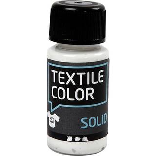 Creativ Company Opaque Fabric Paint - White 50ml