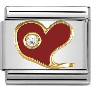 Nomination Classic - Composable Classic - Herz mit Stein - 030321/21 - silber