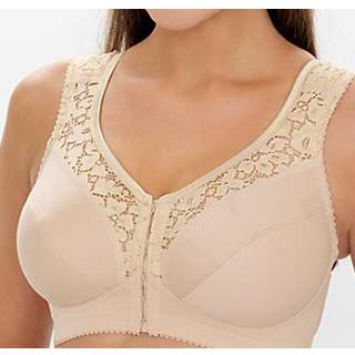 Cotton Lace BH med frontlukning