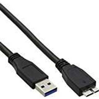USB 3.0 kabel - USB-A han / USB Micro B han - 5 m