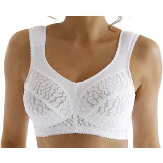 Miss Mary Lovely Jacquard Soft Bra - White - E 105