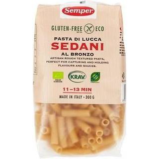 Semper Pasta Sedani Fuldkorn Glutenfri Ø - 300 g