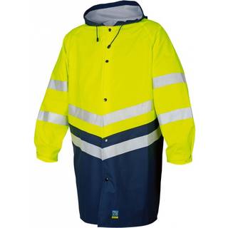 ProJob 6403 Regnjakke En Iso 20471 Klasse 3 - Orange/Navy - M