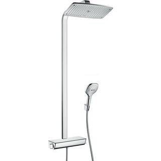 Hansgrohe Raindance Select Showerpipe til badekar - Krom/Hvid - 27113400