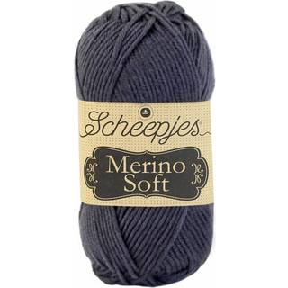 Scheepjes Merino Soft 630 Lautrec Indhold:50% Superwash merinould, 25% mikrofibre, 25% akryl Vægt/længde:50 g = 105 m Anbefalede pinde:4 - 5 mm Strikkefasthed:10 x 10 cm = 19 m x 23 r Kan vaskes på maskine, skånsom vask ved maks. 30° / Tørres fladt.