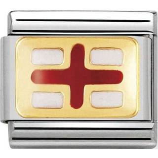 Nomination English Flag Charm - Red