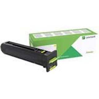 Gul lasertoner - Lexmark 72K2XYE - 22000 Sider