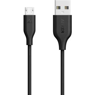 Anker Powerline Micro USB 1.8 m kabel, Black