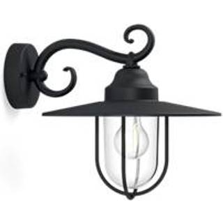 Philips Pasture wall lantern black 1x60W 230V