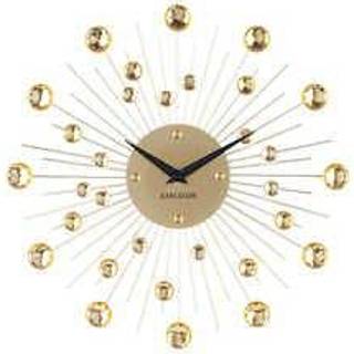 Karlsson Sunburst Crystal Vægur KA4860GD - Unisex - 30 cm - Quartz