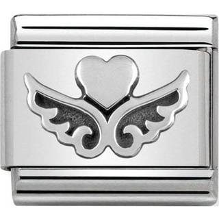 Nomination Silver Heart On Wings Charm