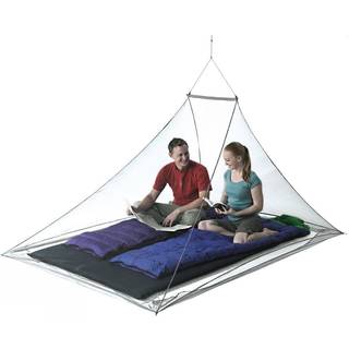 Sea to Summit - Nano Mosquito Pyramid Net Double - Grey