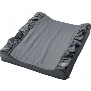 NG Baby Ændring af puslepude med flæse Graphite Grey One Size      Unisex