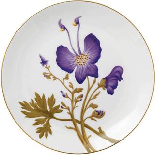 Royal Copenhagen Flora tallerken Stedmoderblomst 27 cm