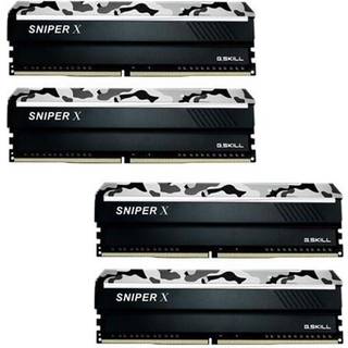 G.Skill Sniper X DDR4-2400 - 64GB - CL17 - Quad Channel (4 pcs) - Intel XMP - Sort