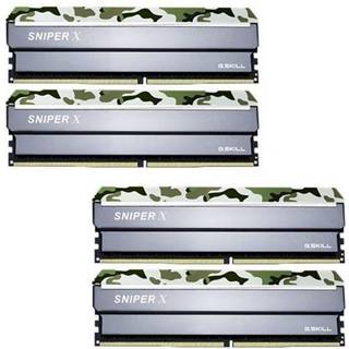 G.Skill Sniper X DDR4-2400 - 64GB - CL17 - Quad Channel (4 pcs) - Intel XMP - Sølv