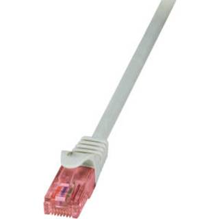 LOGILINK Patchkabel RJ45 U/UTP Cat6 2.00m grau