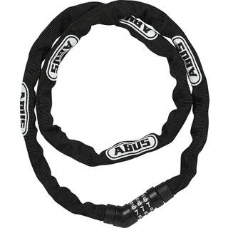 Kædelås med kode / kombinationslås ABUS Steel-O-Chain 4804C, 75 cm, Ø4 mm, blå