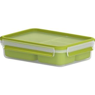 Emsa Clip&Go Brunchbox 518099 1,2l Transparent/Green