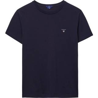 Gant Original logo t-shirt - Navy - Str. M - Modish.dk