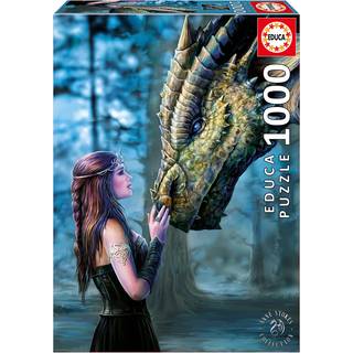 Educa Borras - Once Upon a Time, Anne Stokes 1000 piece Jigsaw Puzzle