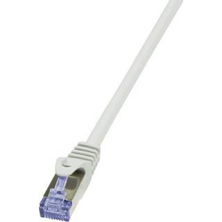 LogiLink PrimeLine CAT 7 SFTP, PiMF 25cm Patchkabel Hvid --> På fjernlager, levevering hos dig 25-08-2026