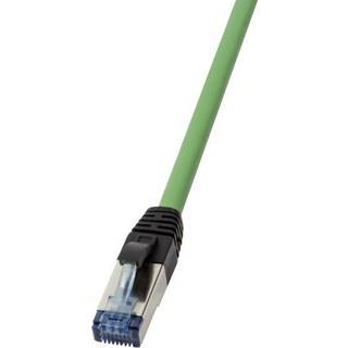 Udendørs PE netværkskabel CAT.6A S/FTP, Sort (7,5m)