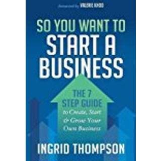 So You Want to Start a Business