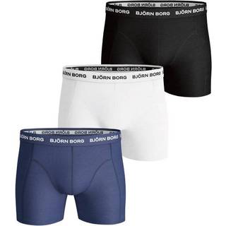 Björn Borg Essential 3-pack Cotton Stretch Shorts - Str. XL   3 stk.