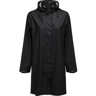 Ilse Jacobsen Women's Raincoat Detachable Hood Black, 34