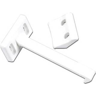 Habo 5002 børnesikring til skabe, plast, hvid - 3 stk.