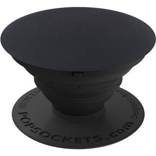 POPSOCKETS Grip med Stand Function Premium - Aluminium Sort