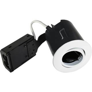QUICK INSTALL rund Ø75 mat hvid GU10 H96mm