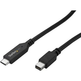 StarTech.com 1.8m / 6 ft USB-C to Mini DisplayPort Cable - 4K 60Hz - Black - external video adapter - STM32F072CBU6 - black