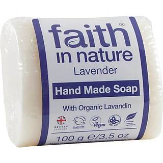 Faith In Nature Hand Made Soap Lavender Naturlig sæbebar Med lavendelduft 100 g - 100 g