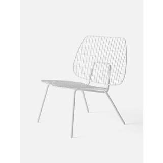 Audo Copenhagen Loungestol WM String Hvid